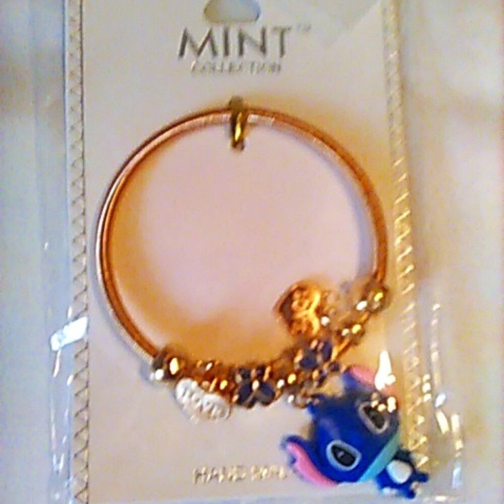 Bracelet Stitch With Charms Stretchy New